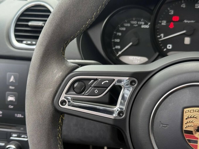 Porsche 718 Spyder Spyder White #36