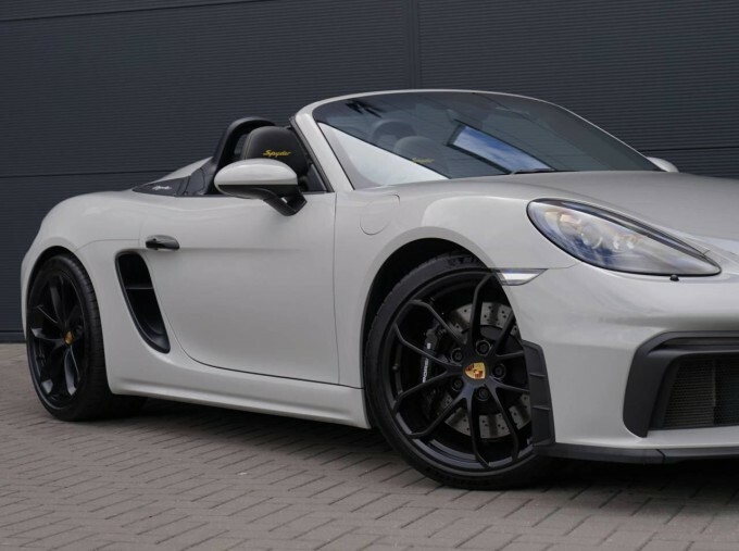 Porsche 718 Spyder Spyder White #46