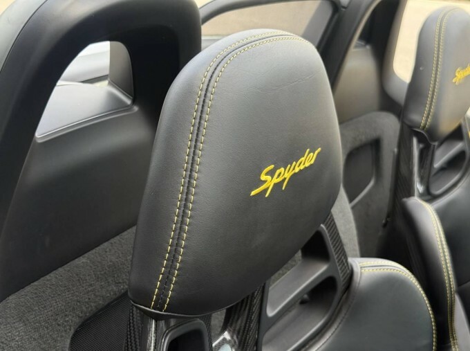 Porsche 718 Spyder Spyder White #12