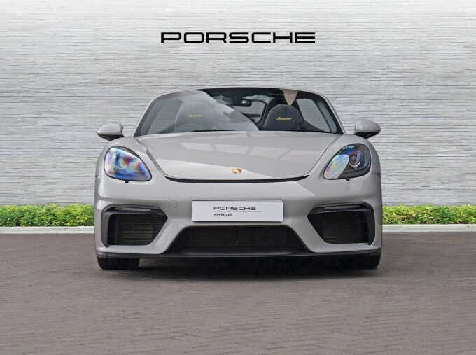 Porsche 718 Spyder Spyder White #57