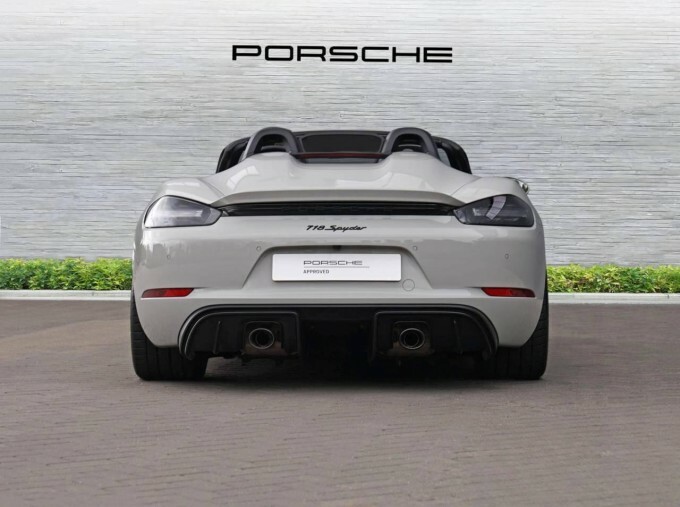 Porsche 718 Spyder Spyder White #7