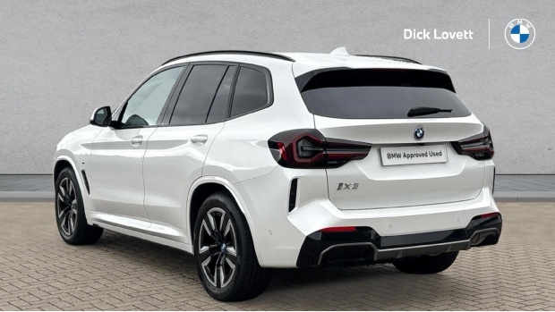 BMW iX3 80Kwh M Sport AV23ZGJ White #2