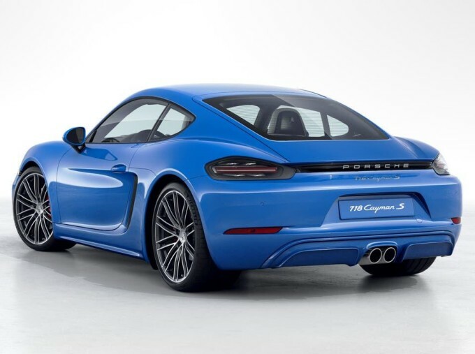Porsche 718 Cayman S Pdk Euro 6 Blue #3