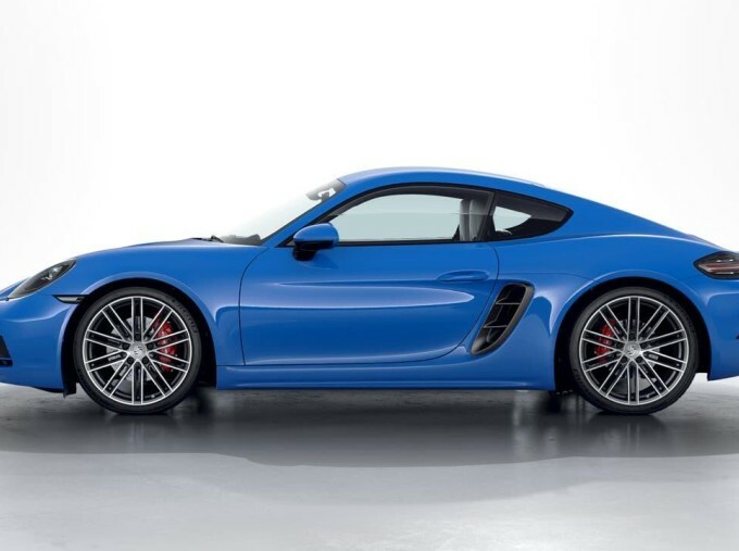 Porsche 718 Cayman S Pdk Euro 6 Blue #2