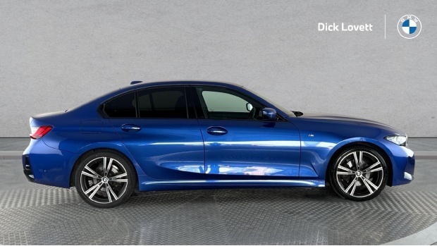 BMW 3 Series 2.0 320I M Sport Euro 6 4-Door Blue #3
