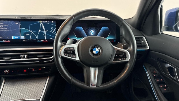 BMW 3 Series 2.0 320I M Sport Euro 6 4-Door Blue #5