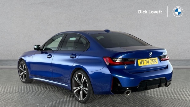 BMW 3 Series 2.0 320I M Sport Euro 6 4-Door Blue #2