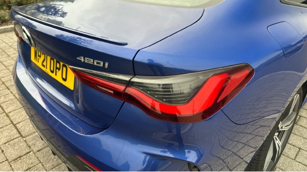 BMW 4 Series  Blue #22