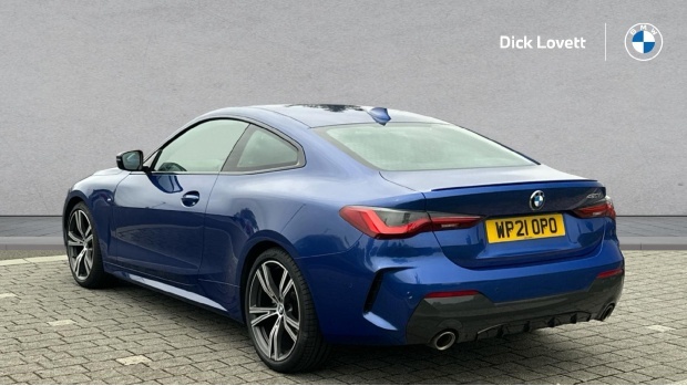 BMW 4 Series 420I M Sport Euro 6 Blue #2