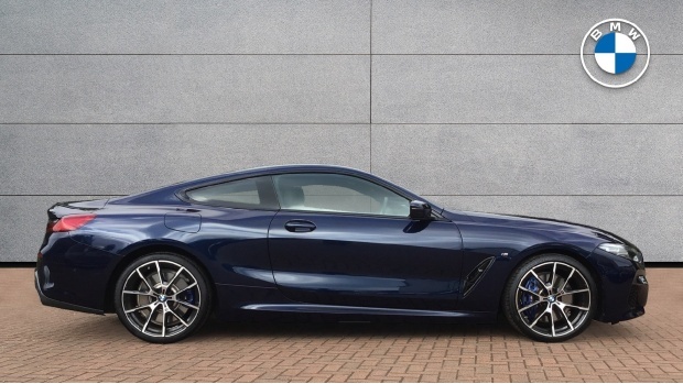 BMW 8 Series 3.0 840I M Sport Steptronic Euro 6 2-Door Blue #3