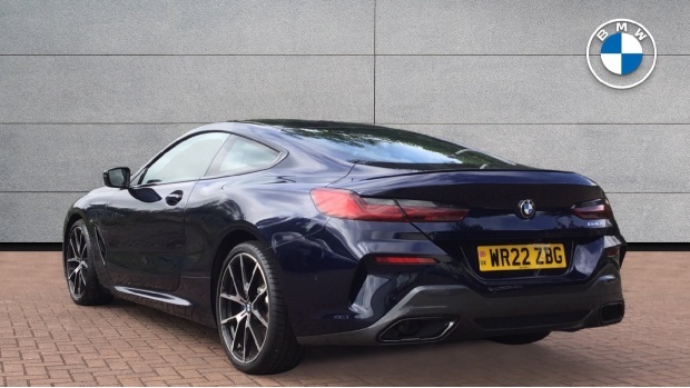 BMW 8 Series 3.0 840I M Sport Steptronic Euro 6 2-Door Blue #2