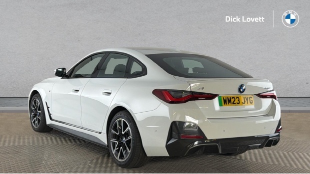 BMW i4 40 83.9Kwh M Sport Gran Coupe Edrive 5-Door White #2