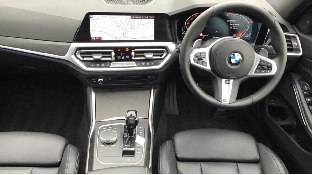 BMW 3 Series 2.0 330I M Sport Euro 6 4-Door Blue #4