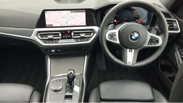 BMW 3 Series 2.0 330I M Sport Euro 6 4-Door Blue #5