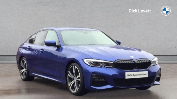 BMW 3 Series 2.0 330I M Sport Euro 6 4-Door Blue