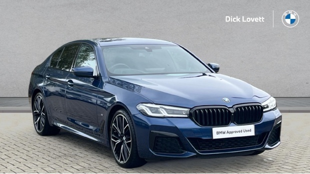 BMW 5 Series 3.0 530D Mht M Sport Steptronic Xdrive Euro 6 4-Do Blue