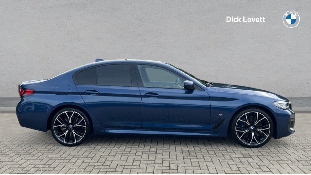BMW 5 Series 3.0 530D Mht M Sport Steptronic Xdrive Euro 6 4-Do Blue #3