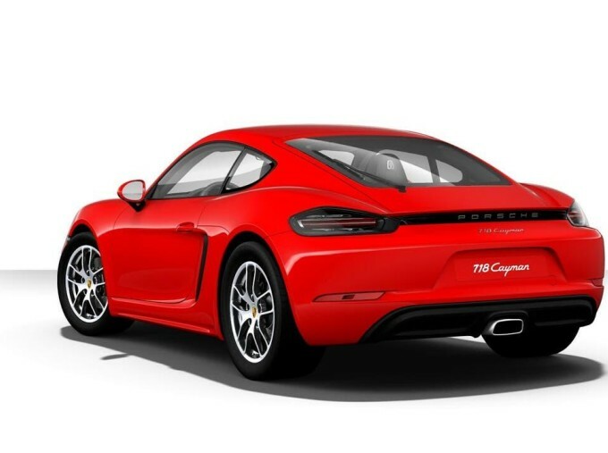 Porsche 718 Cayman Pdk Euro 6 Red #3