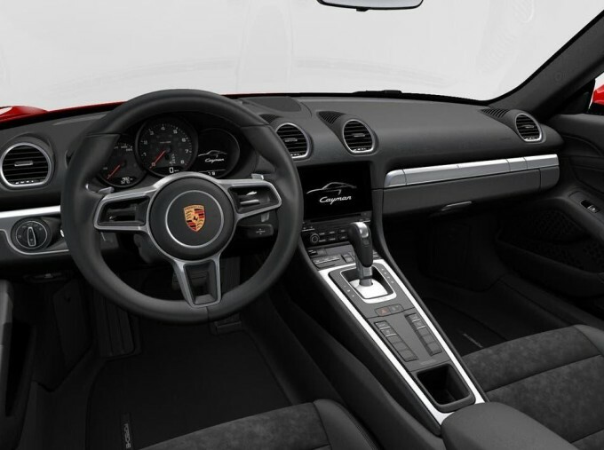 Porsche 718 Cayman Pdk Euro 6 Red #4