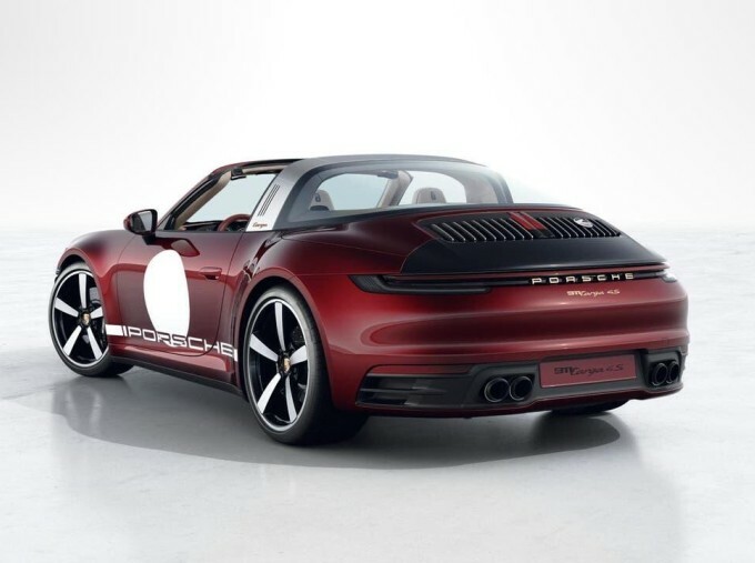 Porsche 911 3.0T 992 4S Heritage Design Edition Targa 4Wd Euro Red #3