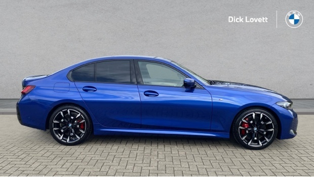 BMW 3 Series 2.0 320I M Sport Euro 6 4-Door Blue #3