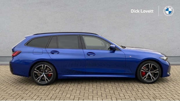 BMW 3 Series 2.0 320I M Sport Touring Euro 6 5-Door Blue #3