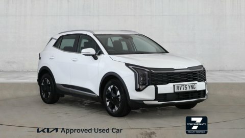 Kia Sportage 1.6 T-gdi Hev White
