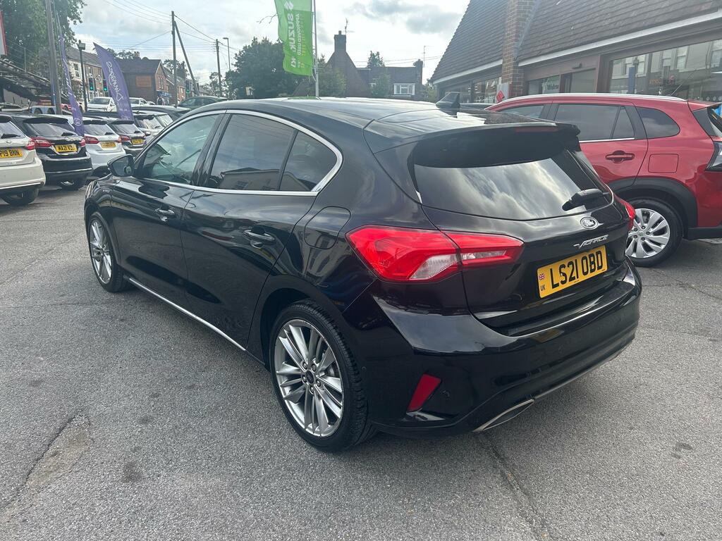 Ford Focus 1.0T Ecoboost Vignale Hatchback LS21OBD Black #5
