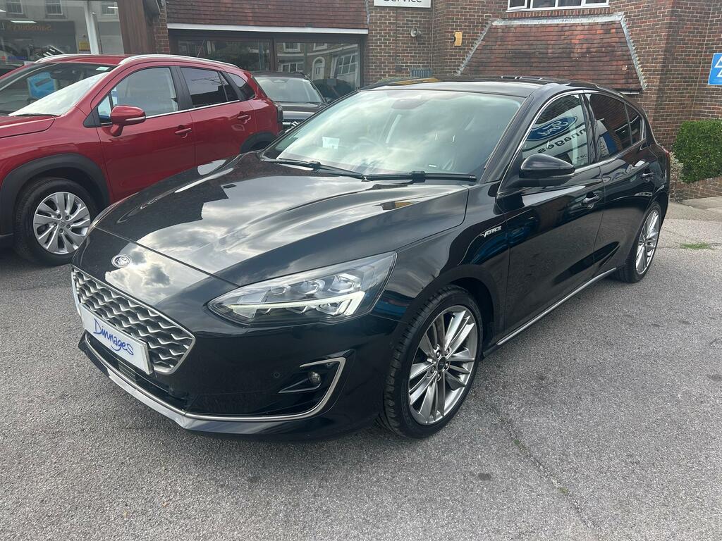 Ford Focus 1.0T Ecoboost Vignale Hatchback LS21OBD Black #3