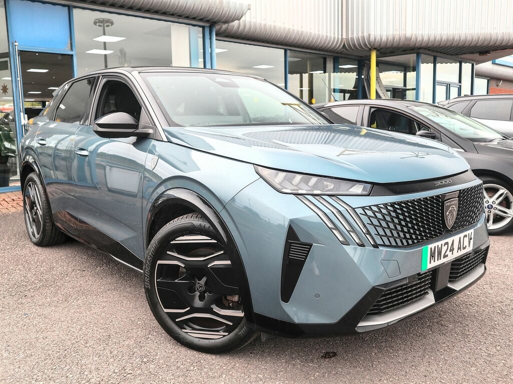 Peugeot 3008 Gt 73Kwh 11 Kw Charger Blue