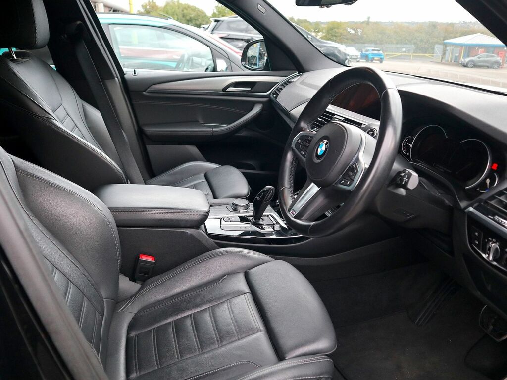 BMW X3 2.0 Xdrive20d M Sport S068FNE Black #3