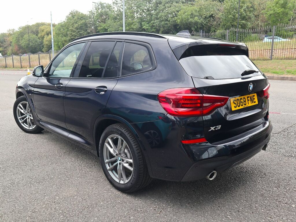 BMW X3 2.0 Xdrive20d M Sport S068FNE Black #2