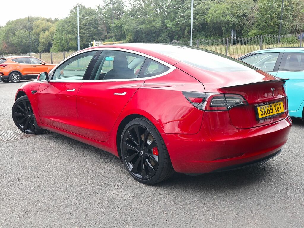 Tesla Model 3 Performance Dual Motor 4Wde 449Bhp Red #2