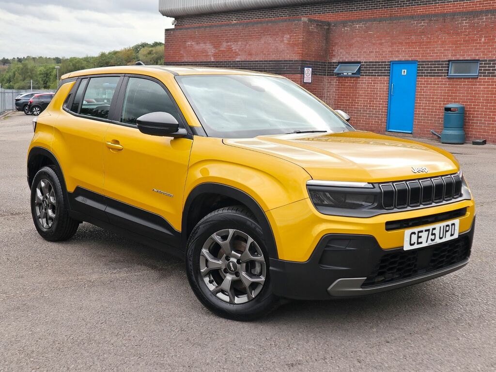 Jeep Avenger Longitude Yellow