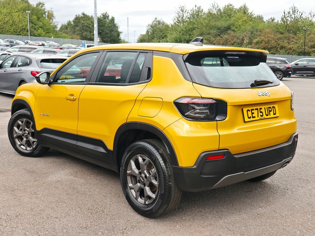 Jeep Avenger Longitude Yellow #2