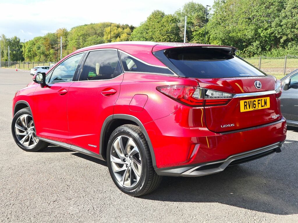 Lexus RX Premier V6 4Wd Red #2