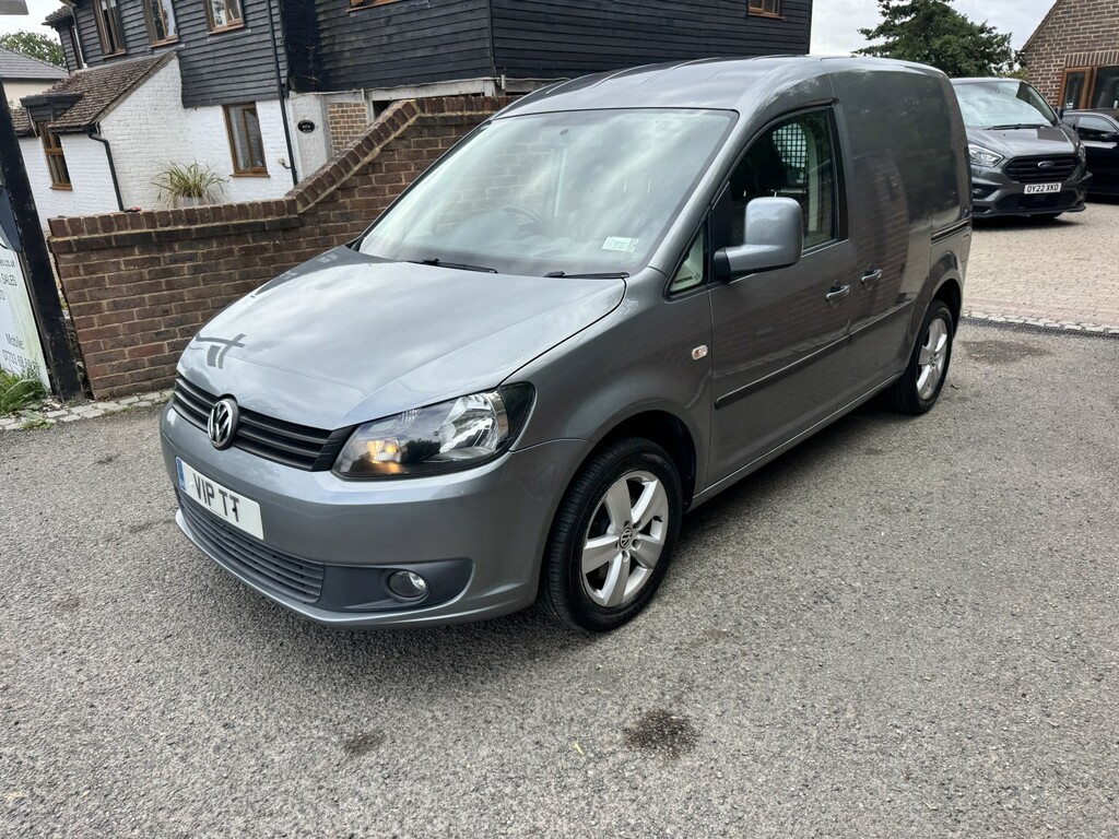 Volkswagen Caddy Panel Van White #21