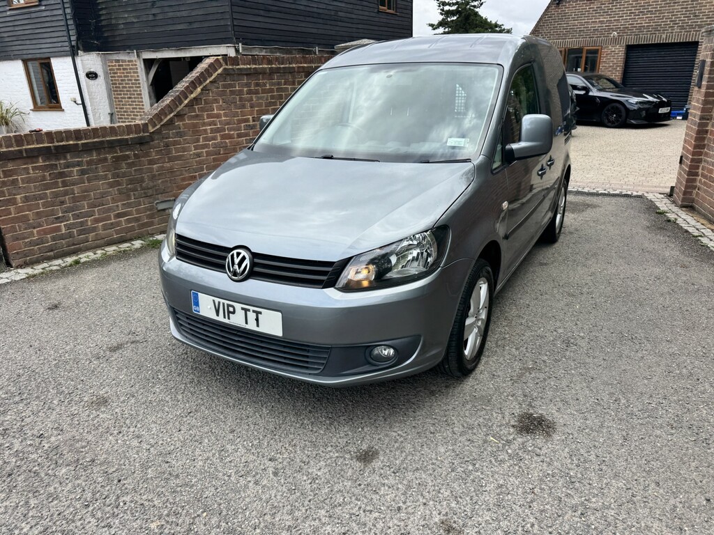 Volkswagen Caddy Panel Van White #16