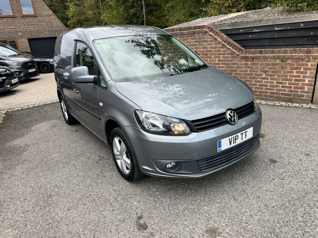 Volkswagen Caddy Panel Van White #13
