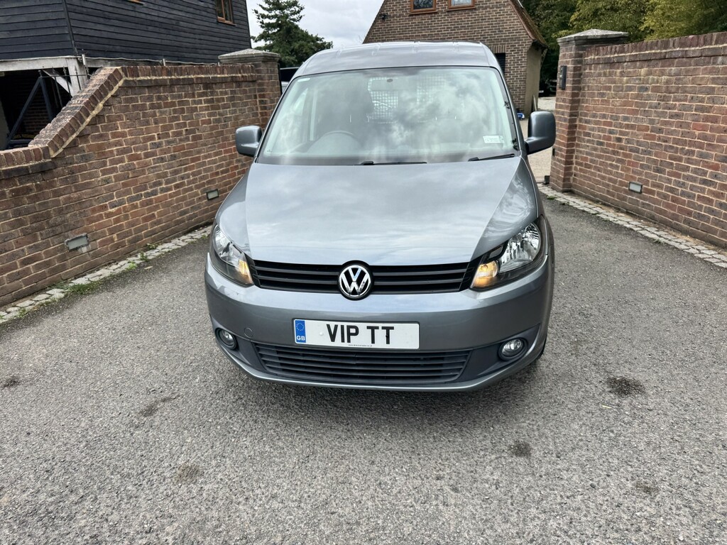 Volkswagen Caddy Panel Van White #17