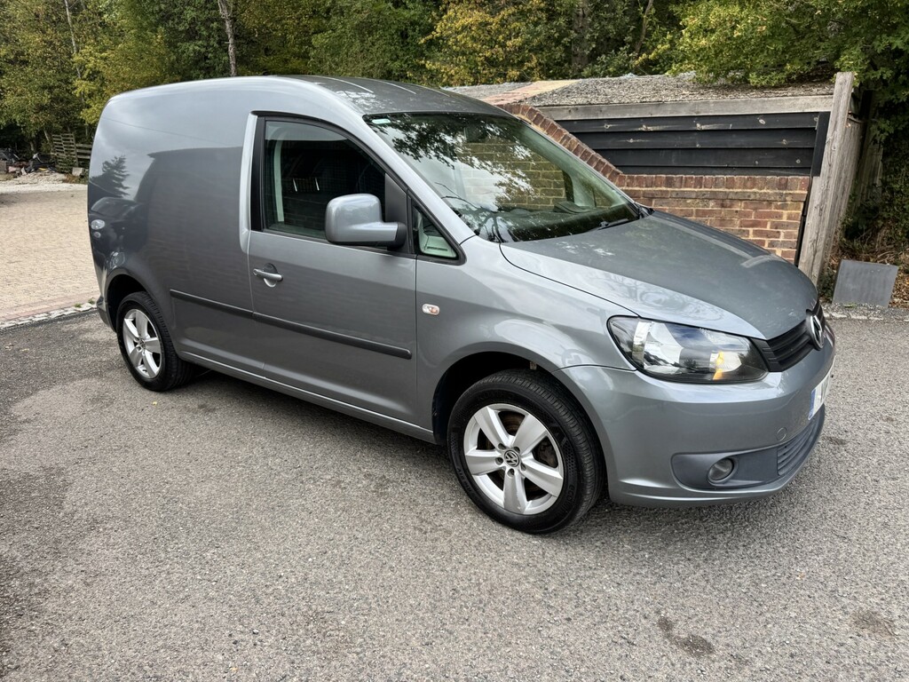 Volkswagen Caddy Panel Van White #14
