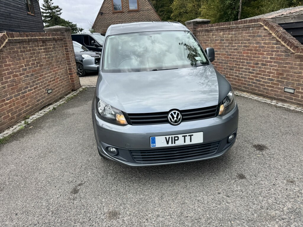 Volkswagen Caddy Panel Van White #18
