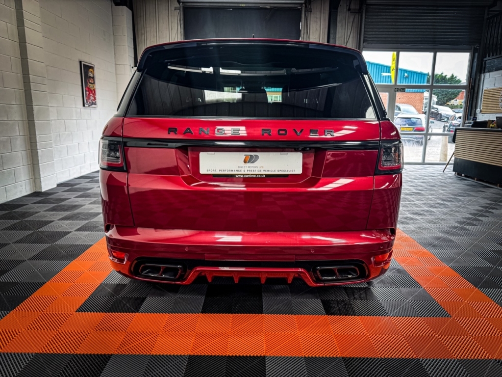 Land Rover Range Rover Sport 3.0 Sdv6 Hse Red #3