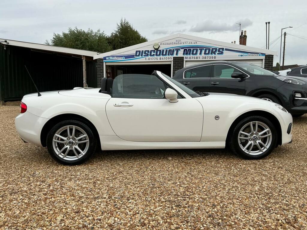 Mazda MX-5 1.8I Se White #4