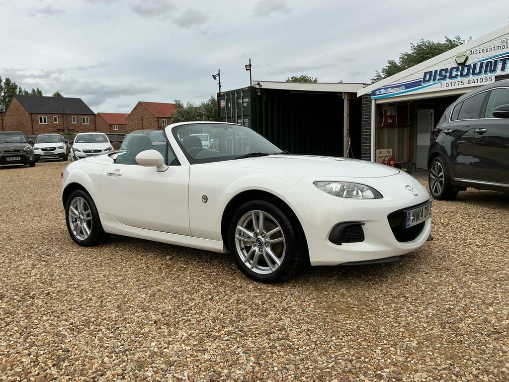Mazda MX-5 1.8I Se White #2