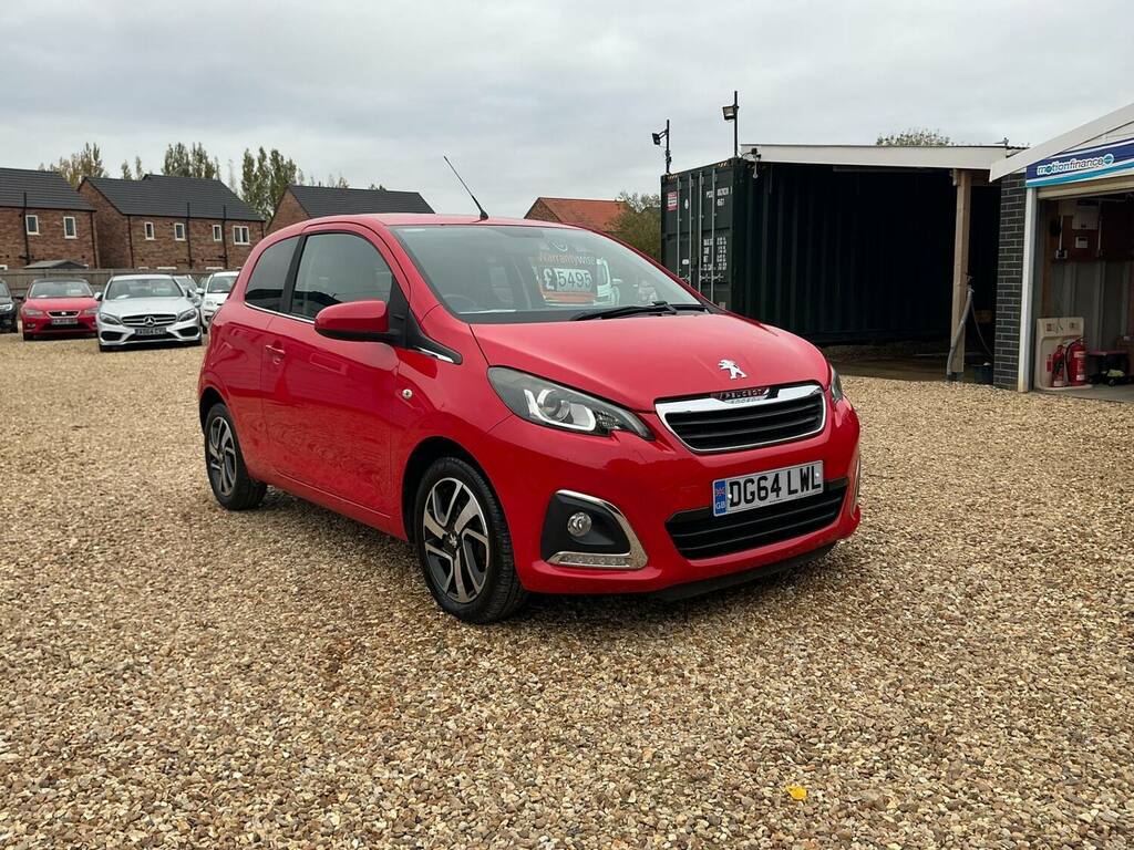 Peugeot 108 1.2 Vti Allure Red