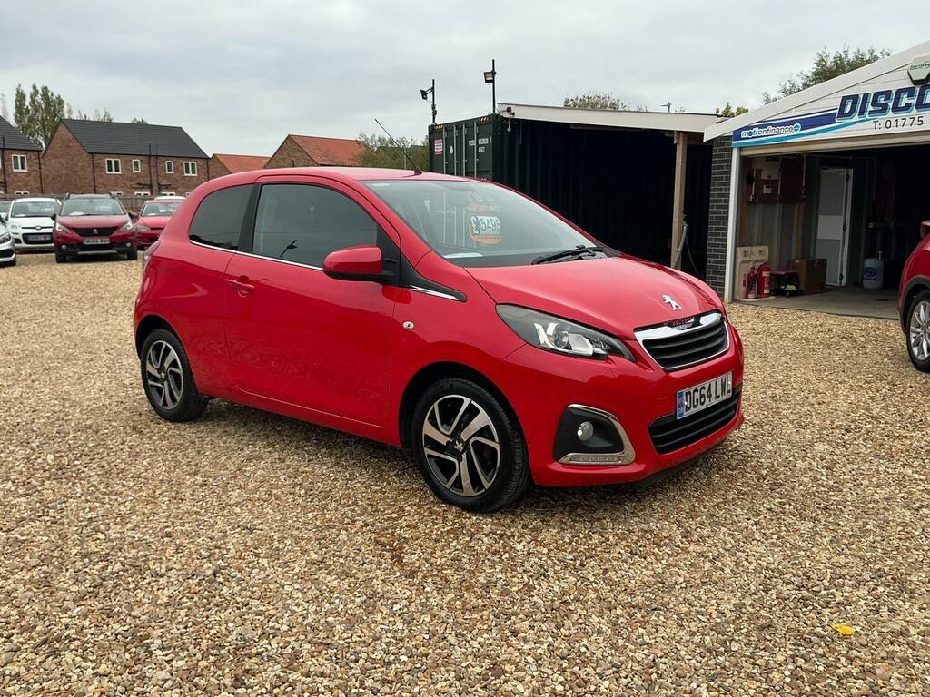 Peugeot 108 1.2 Vti Allure Red #2