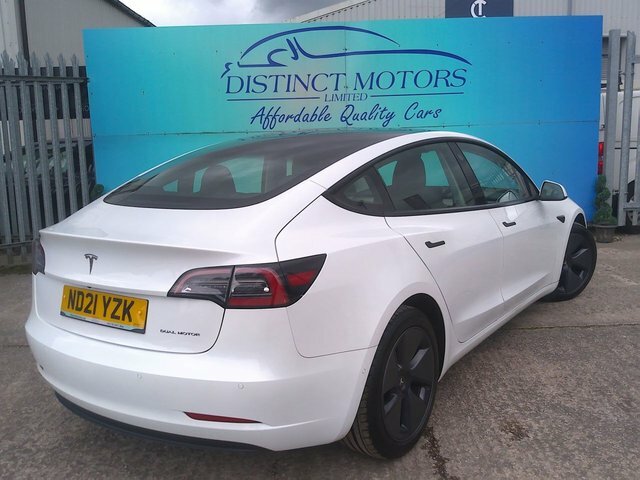 Tesla Model 3 Motor Long Range Saloon White #4