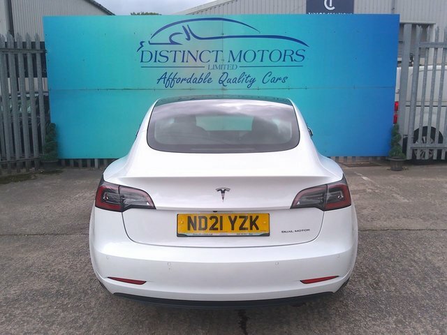 Tesla Model 3 Motor Long Range Saloon White #5