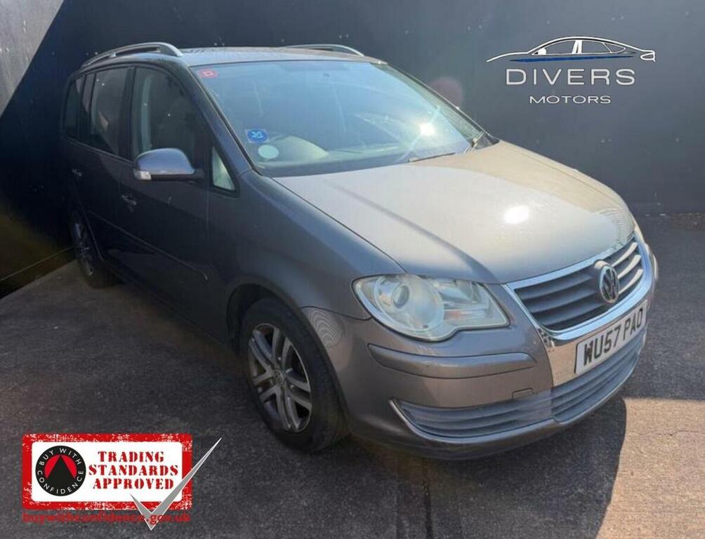 Volkswagen Touran Mpv 2.0 Tdi Se 7 Seats 200757 Grey